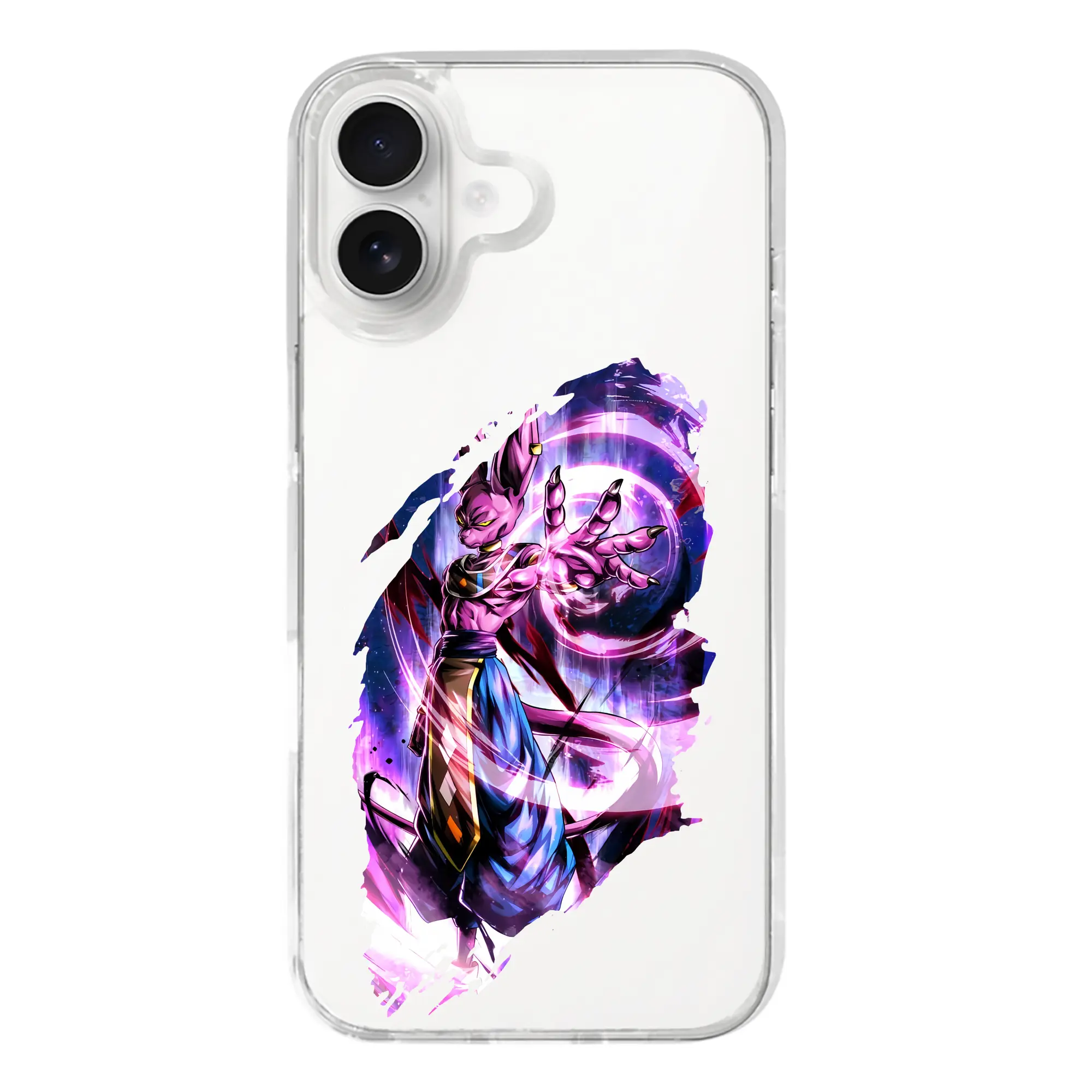 ドラゴンボール グッズ ビルス - iPhone 17シリーズ 透明スマホケース – 薄型・耐衝撃・精密フィット保護カバー